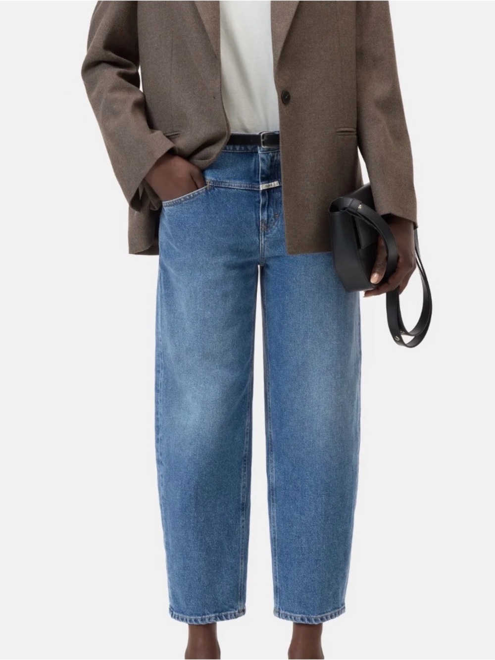 Closed Stover-X Jean in Mid Blue